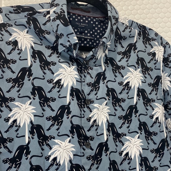 Ted Baker Men’s size 4 button down dress shirt - Picture 5 of 5